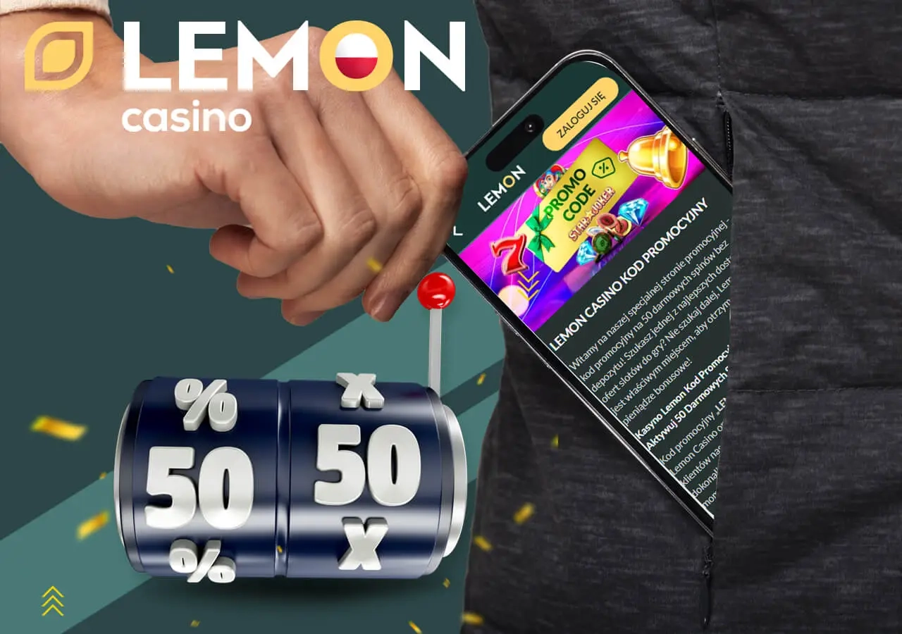Zdobądź 50 darmowych spinów w Lemon Casino